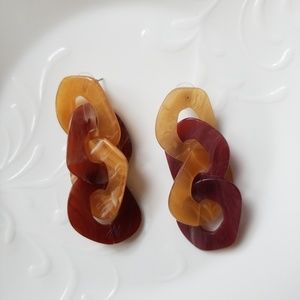 Jewelry - New tortoiseshell marble earrings Jewelry - New tortoiseshell marble earrings
